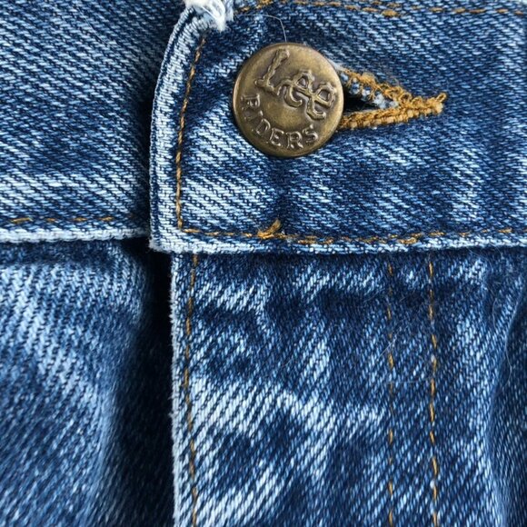 Lee Riders Mens Jeans Size 36x32 Straight Leg Blue Denim Classic Casual Travel - Picture 3 of 16